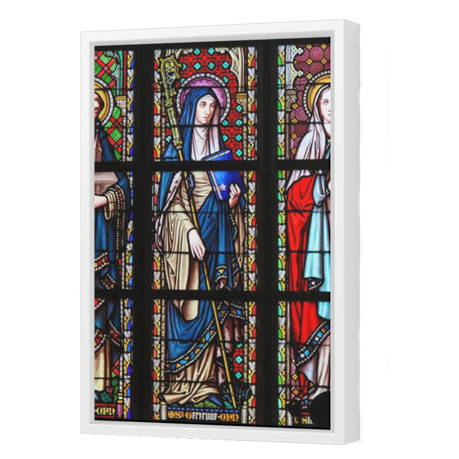 Thumbnail for Canvas - White Floating Frame