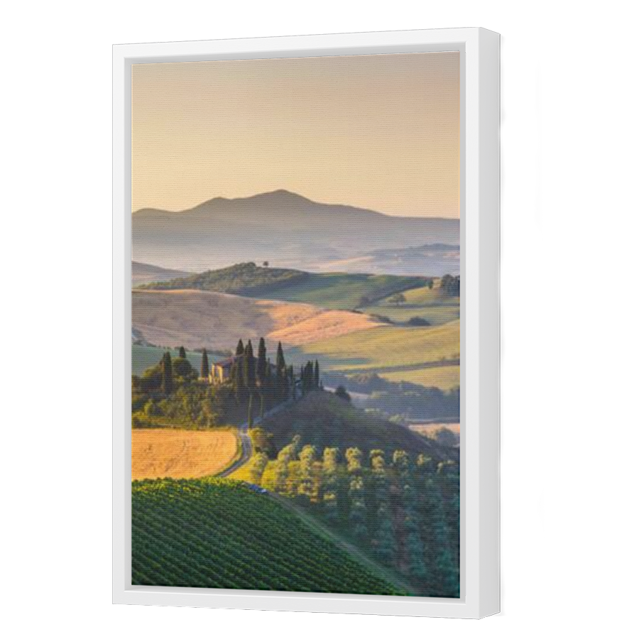 Thumbnail for Canvas - White Floating Frame