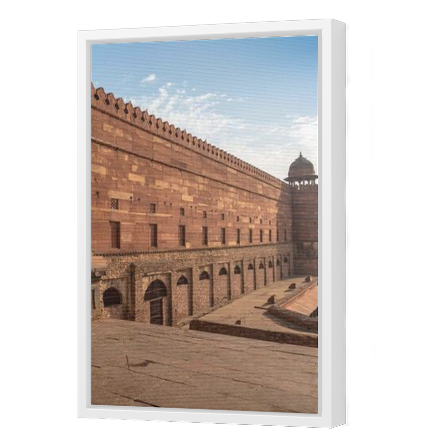 Thumbnail for Canvas - White Floating Frame