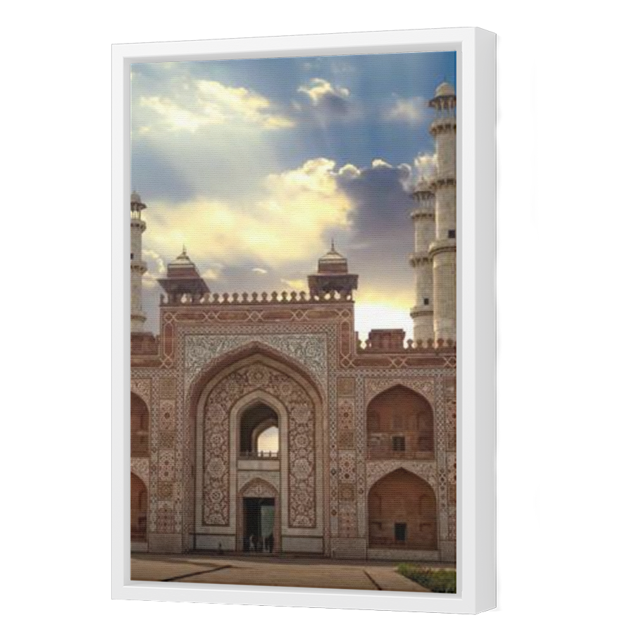 Thumbnail for Canvas - White Floating Frame