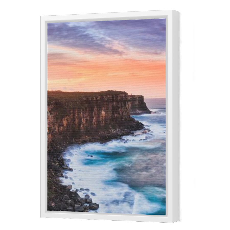 Thumbnail for Canvas - White Floating Frame