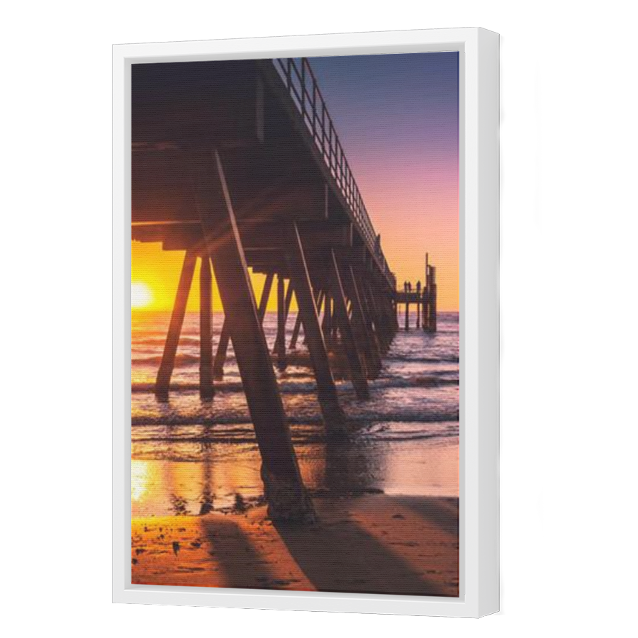 Thumbnail for Canvas - White Floating Frame