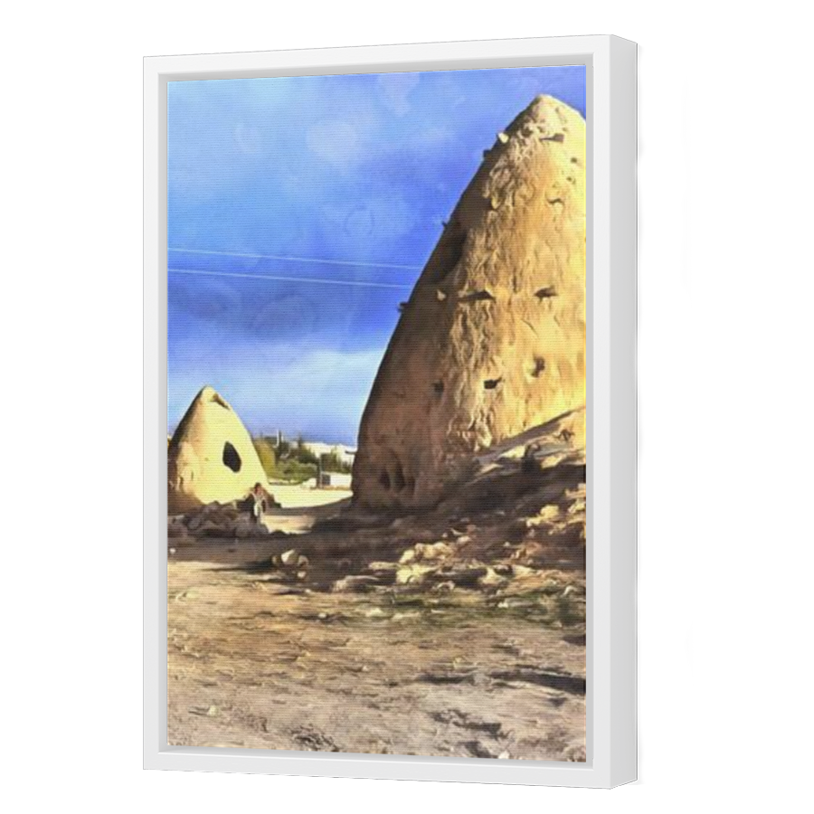 Thumbnail for Canvas - White Floating Frame