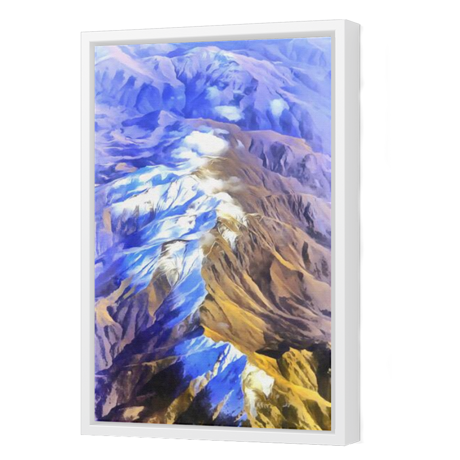 Thumbnail for Canvas - White Floating Frame