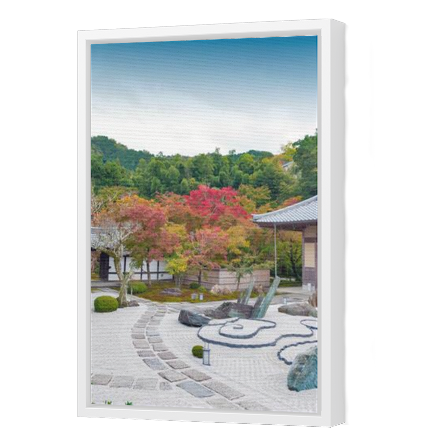 Thumbnail for Canvas - White Floating Frame