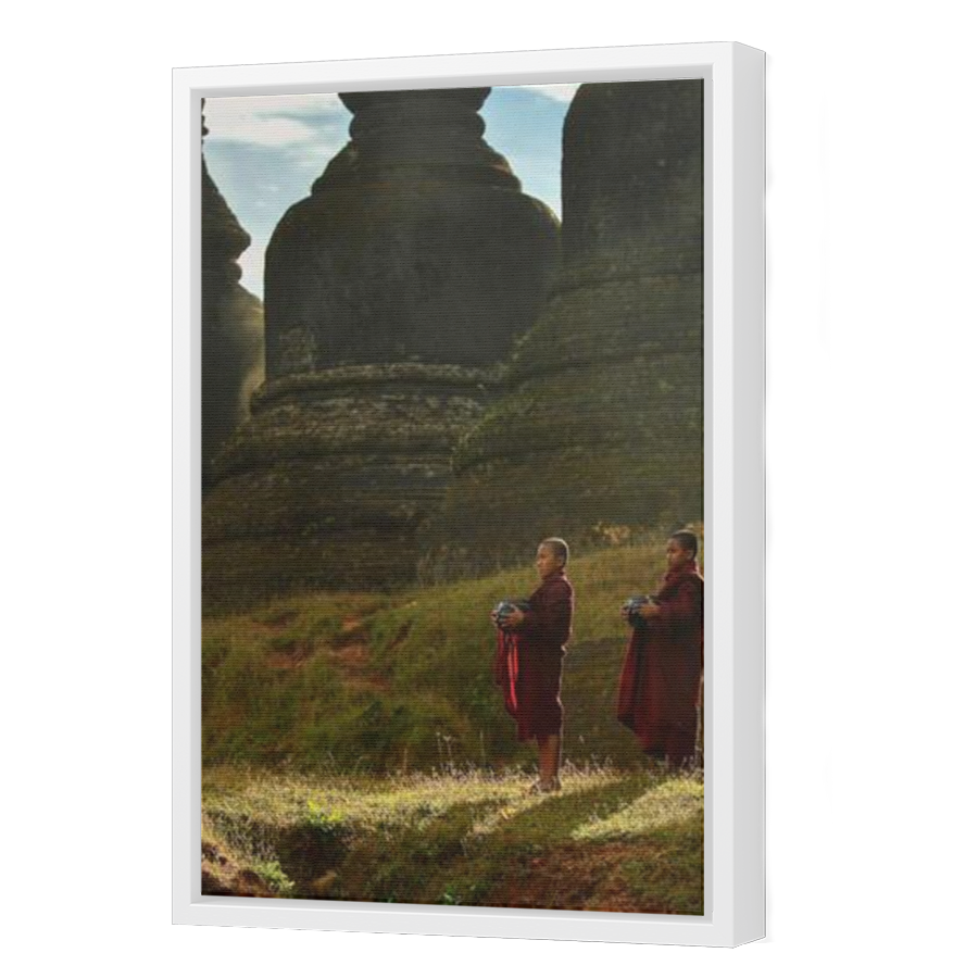 Thumbnail for Canvas - White Floating Frame