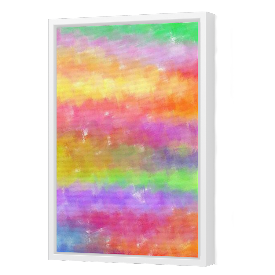 Thumbnail for Canvas - White Floating Frame