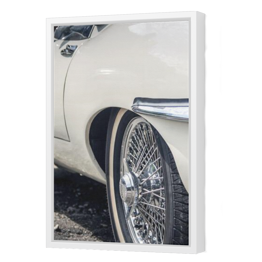 Thumbnail for Canvas - White Floating Frame