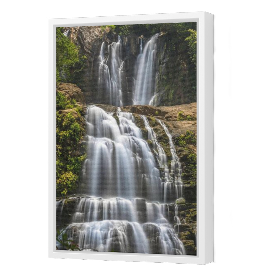 Thumbnail for Canvas - White Floating Frame