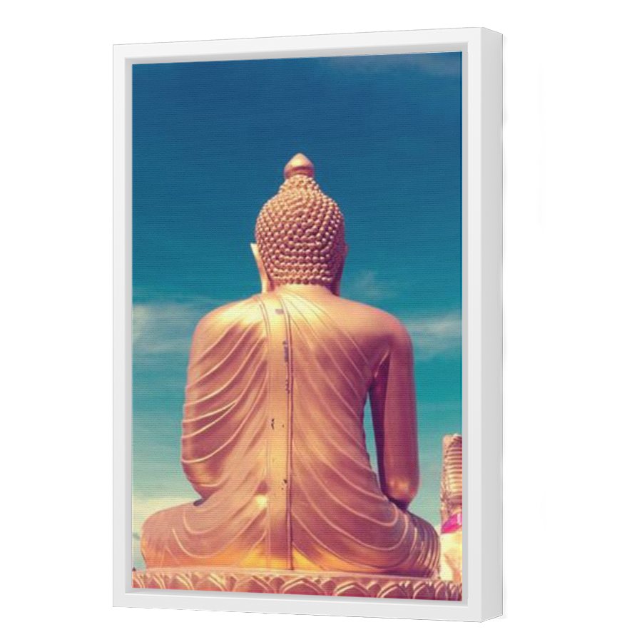 Thumbnail for Canvas - White Floating Frame