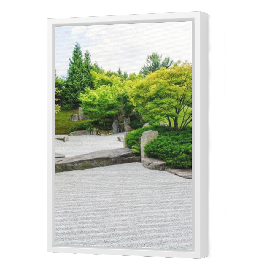 Thumbnail for Canvas - White Floating Frame