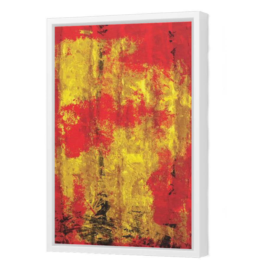 Thumbnail for Canvas - White Floating Frame
