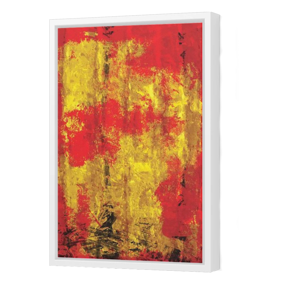 Thumbnail for Canvas - White Floating Frame