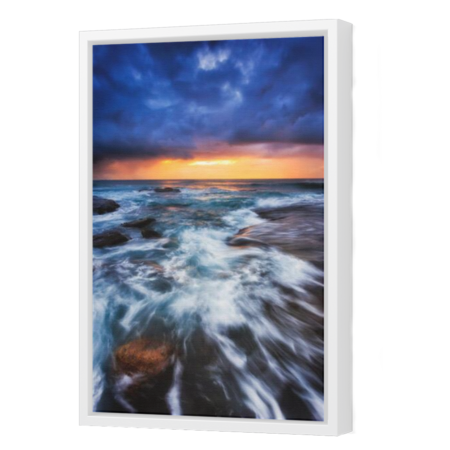 Thumbnail for Canvas - White Floating Frame