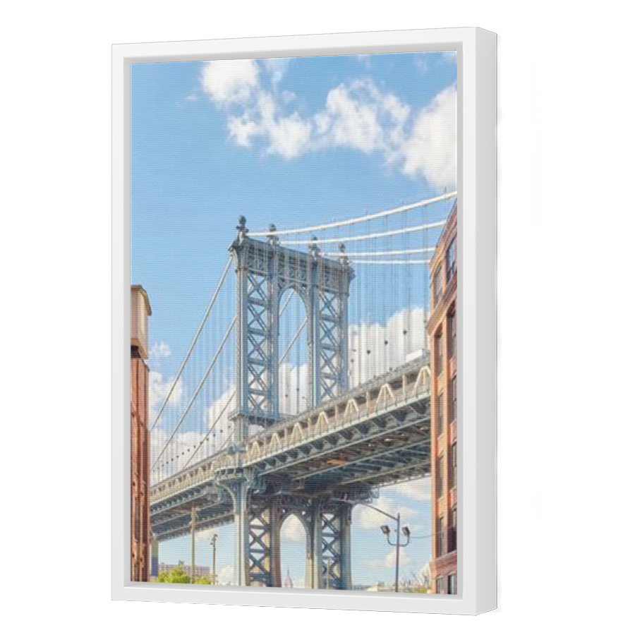Thumbnail for Canvas - White Floating Frame