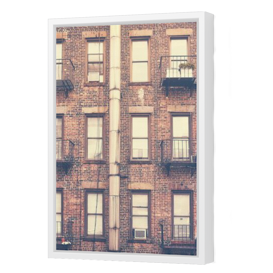 Thumbnail for Canvas - White Floating Frame