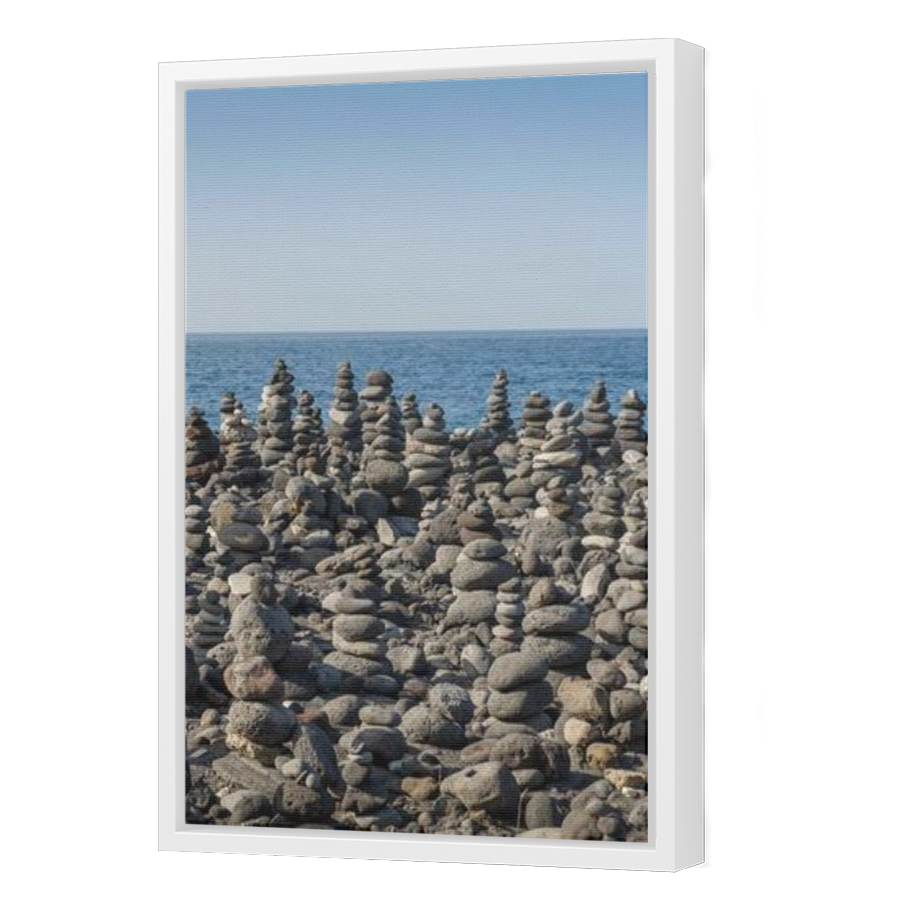 Thumbnail for Canvas - White Floating Frame