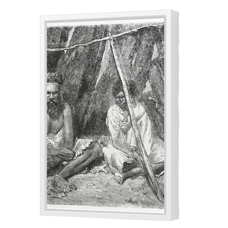 Thumbnail for Canvas - White Floating Frame