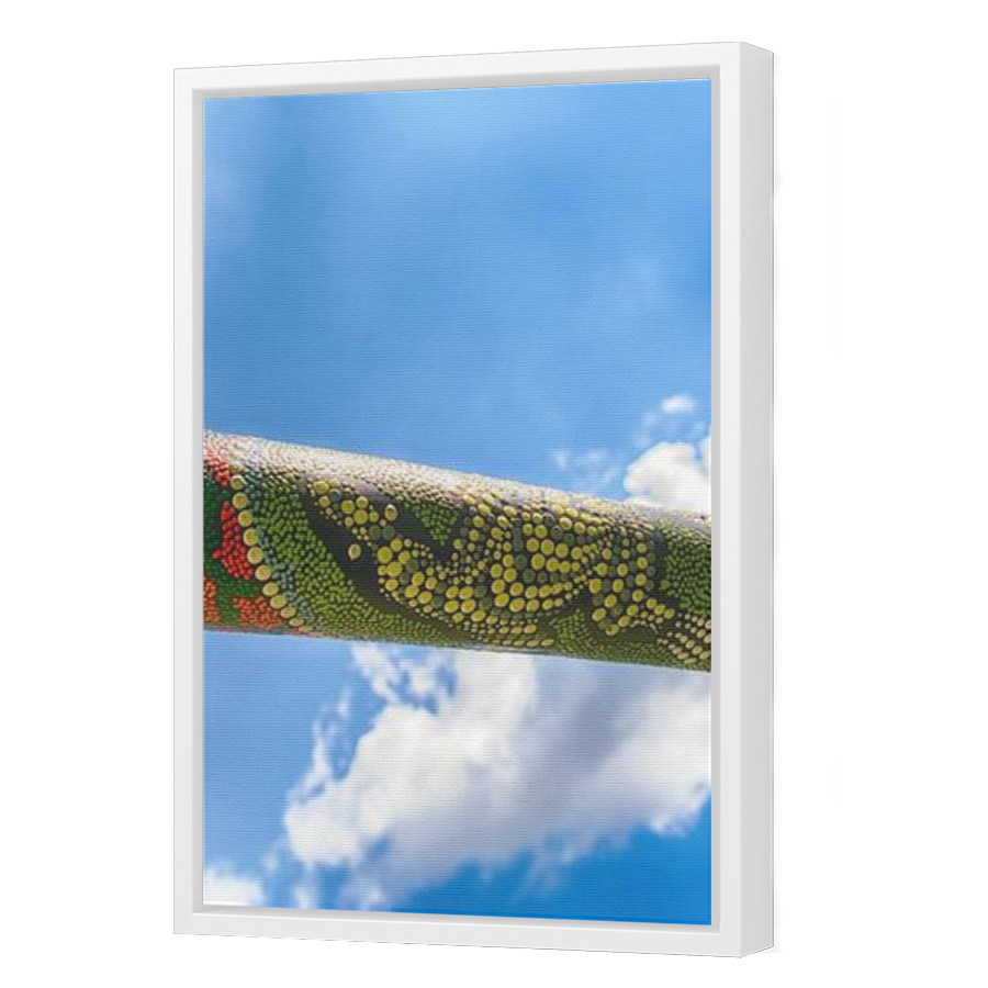 Thumbnail for Canvas - White Floating Frame