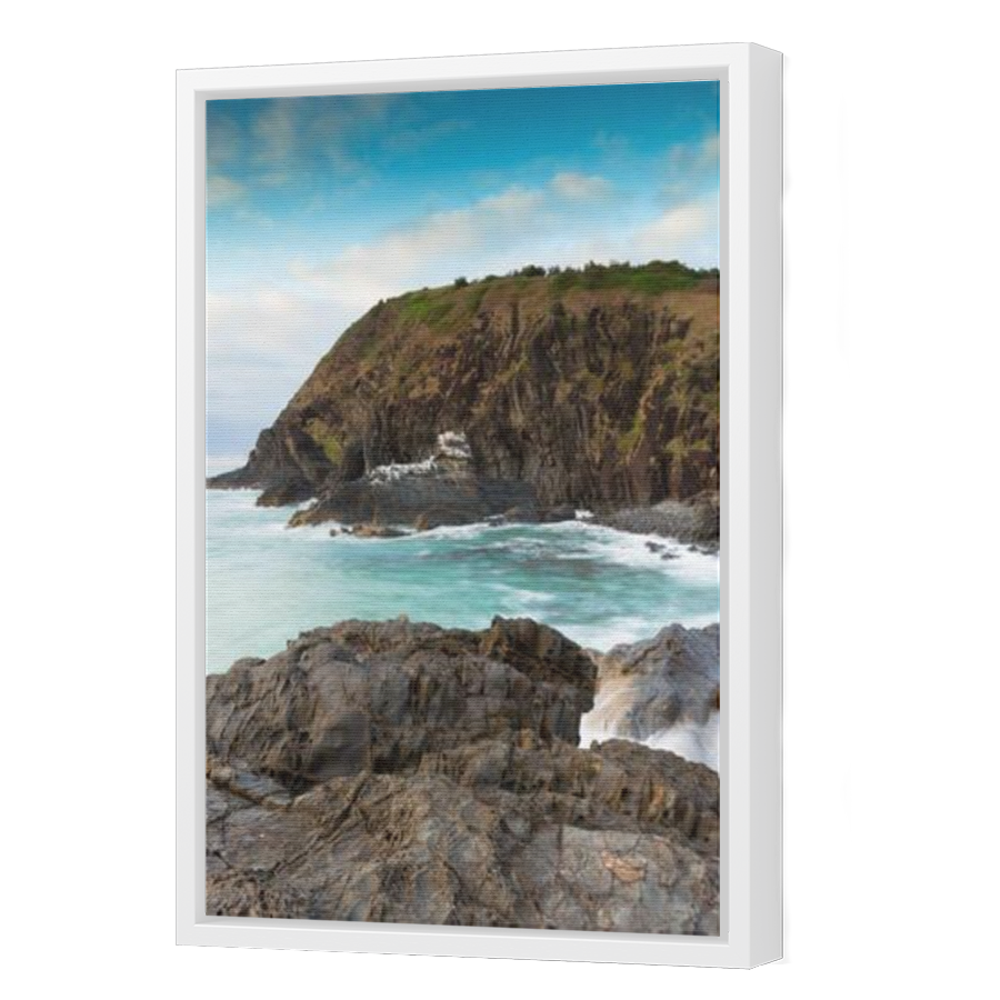 Thumbnail for Canvas - White Floating Frame