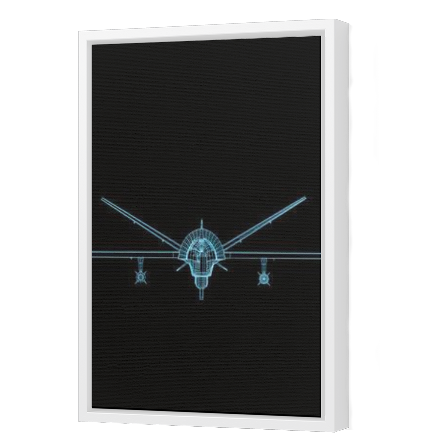 Thumbnail for Canvas - White Floating Frame