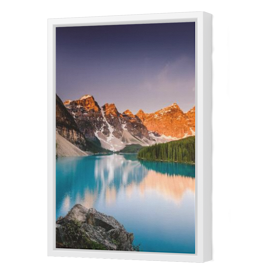 Thumbnail for Canvas - White Floating Frame