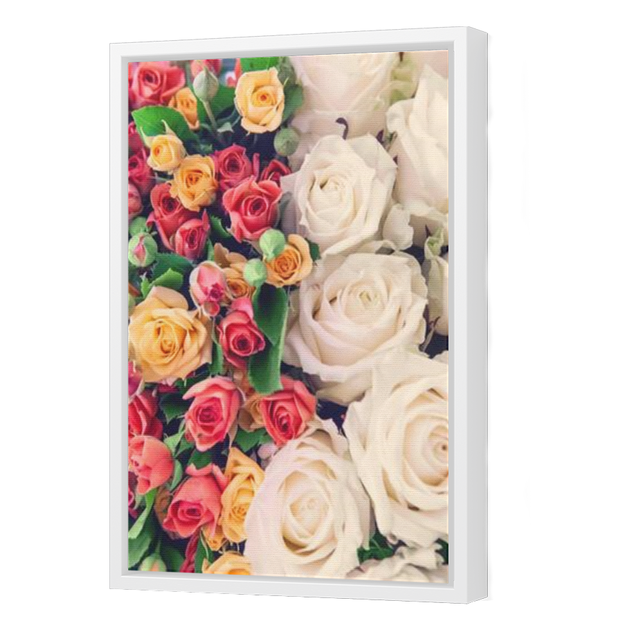 Thumbnail for Canvas - White Floating Frame