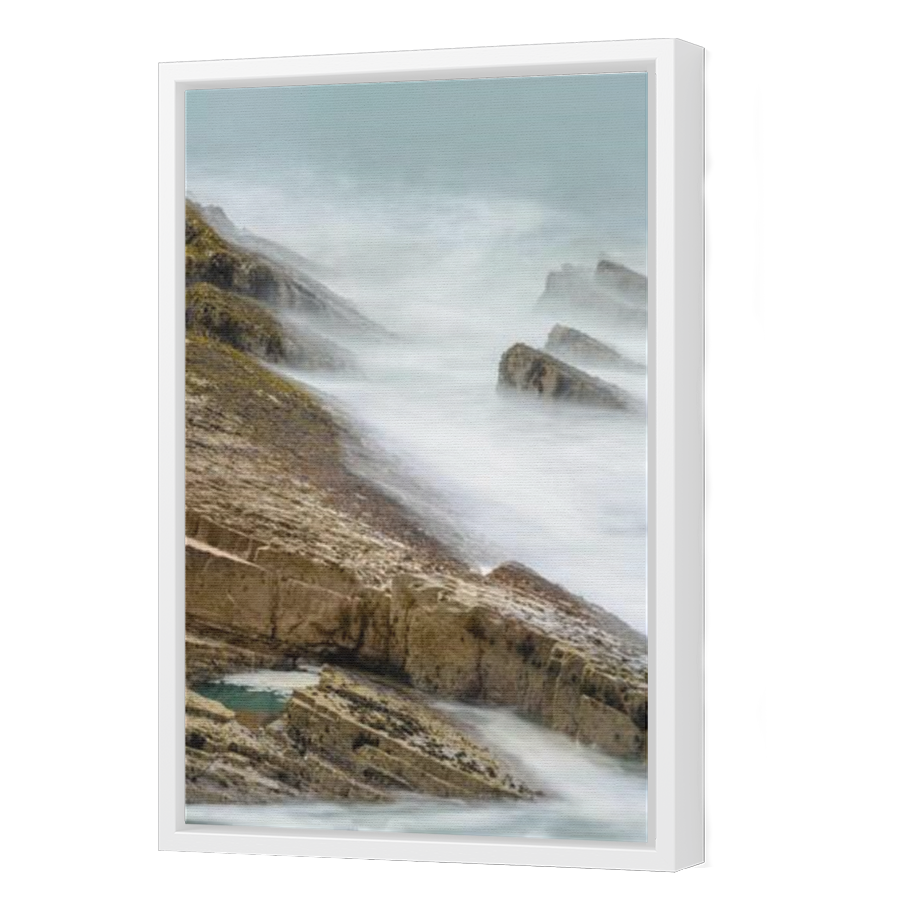 Thumbnail for Canvas - White Floating Frame