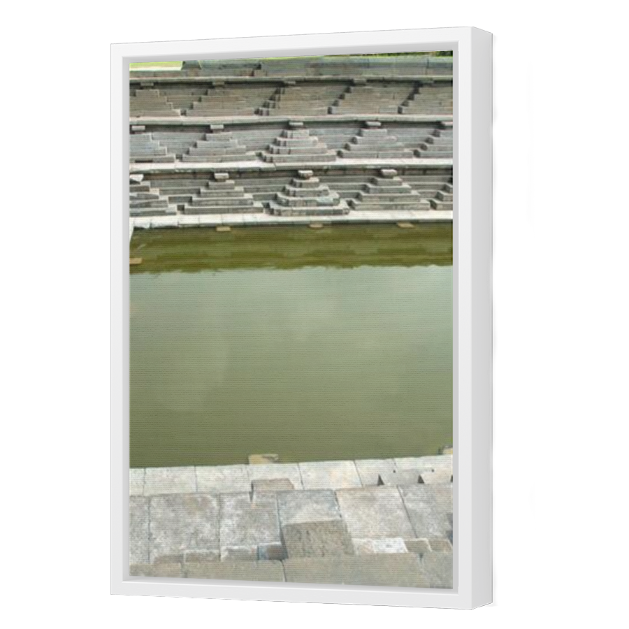 Thumbnail for Canvas - White Floating Frame