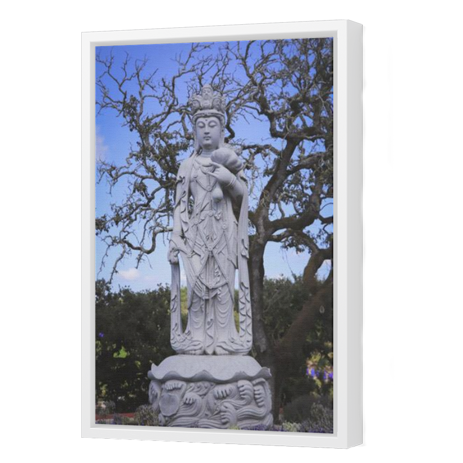 Thumbnail for Canvas - White Floating Frame