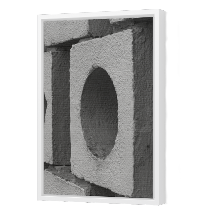 Thumbnail for Canvas - White Floating Frame