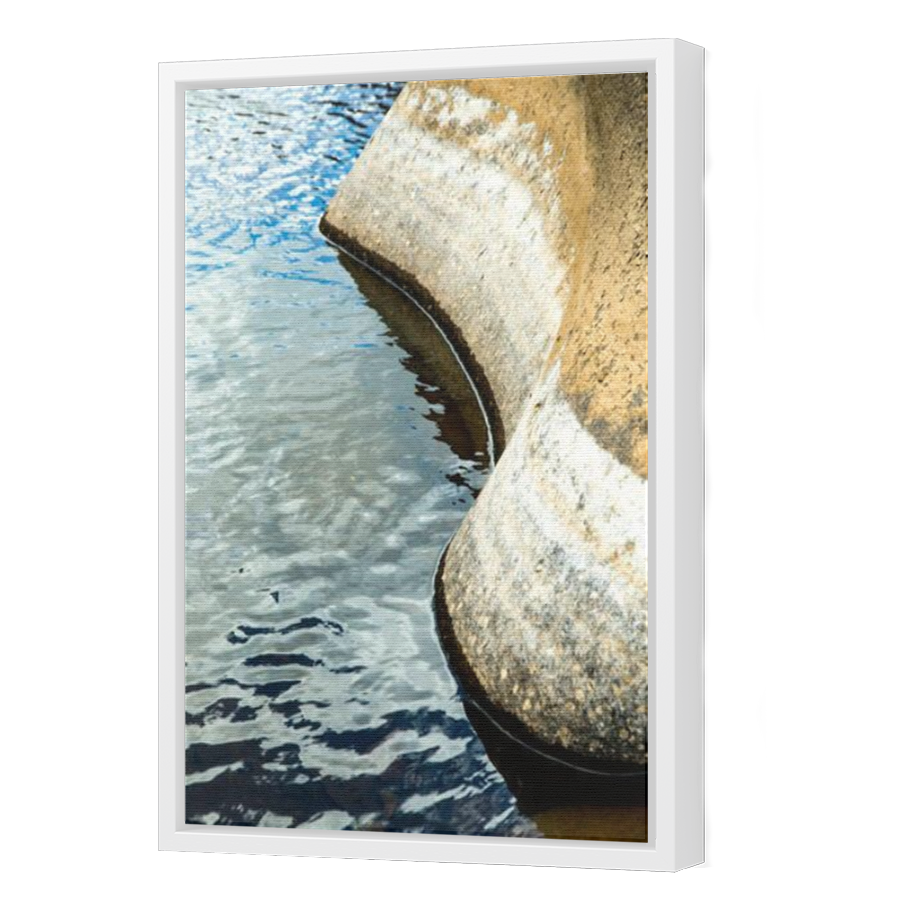 Thumbnail for Canvas - White Floating Frame