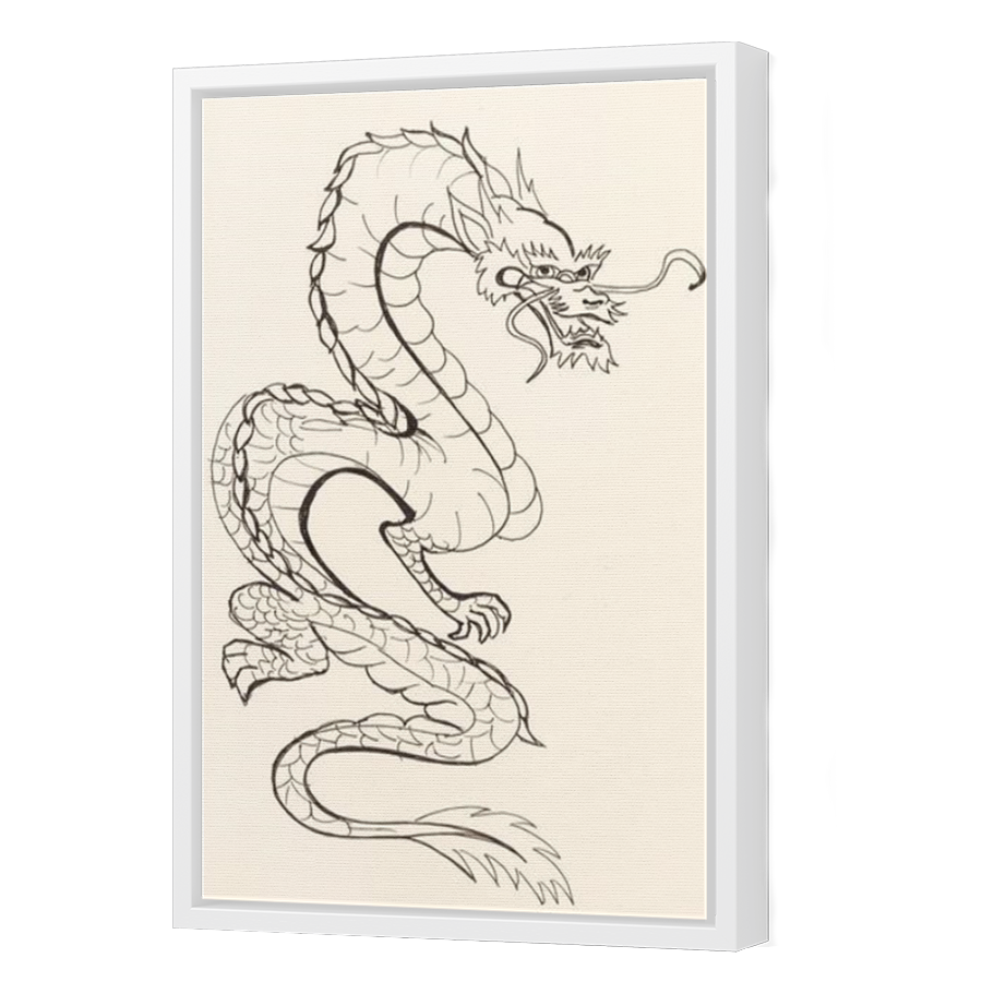 Thumbnail for Canvas - White Floating Frame
