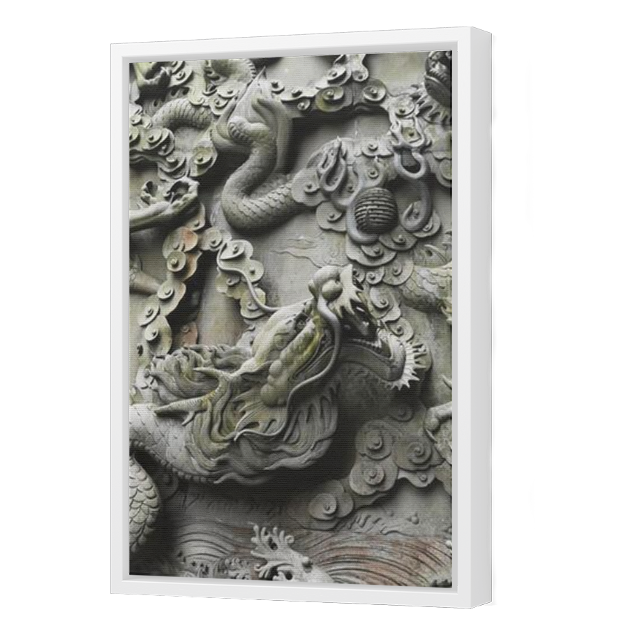 Thumbnail for Canvas - White Floating Frame