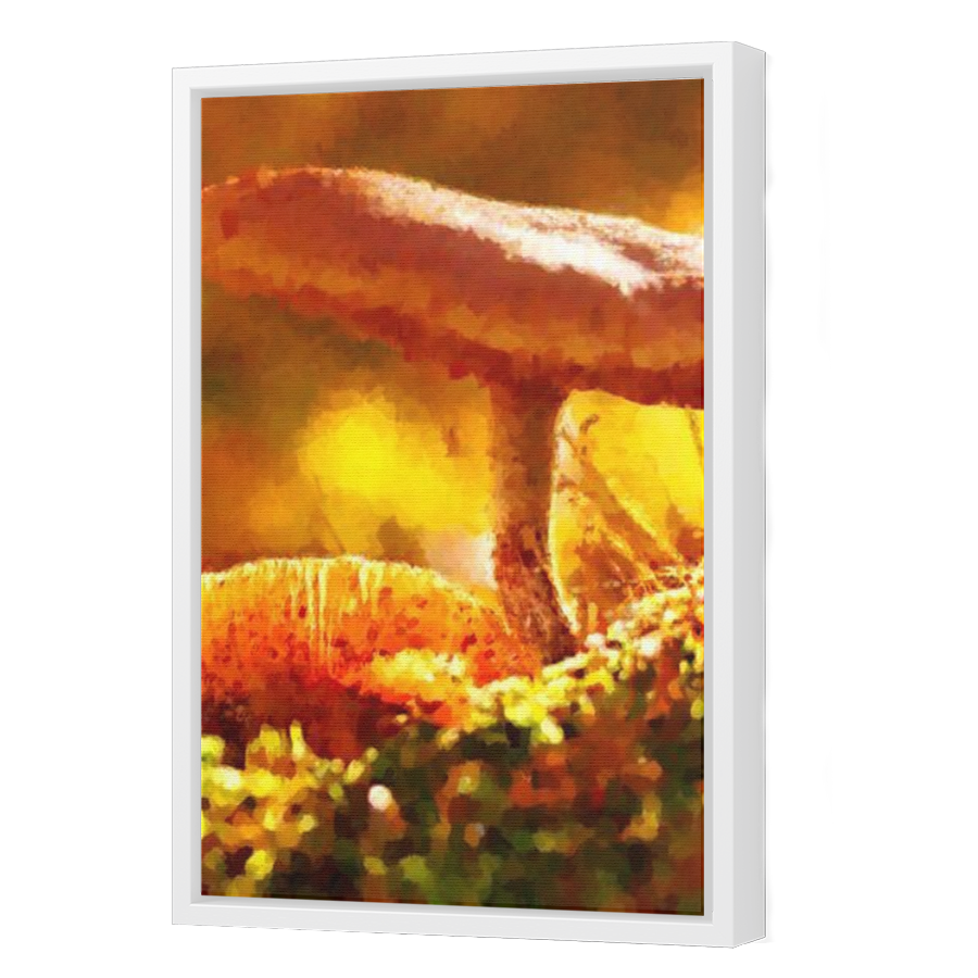 Thumbnail for Canvas - White Floating Frame