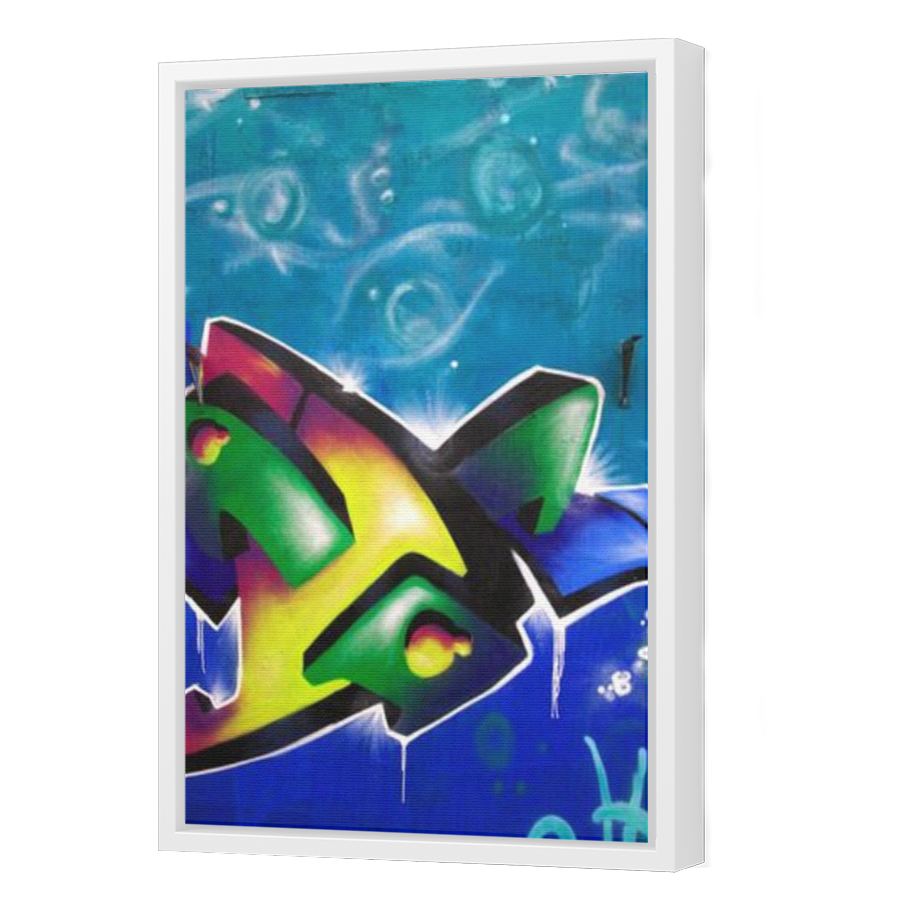 Thumbnail for Canvas - White Floating Frame