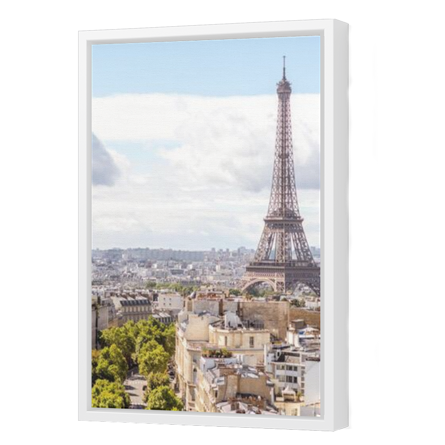 Thumbnail for Canvas - White Floating Frame