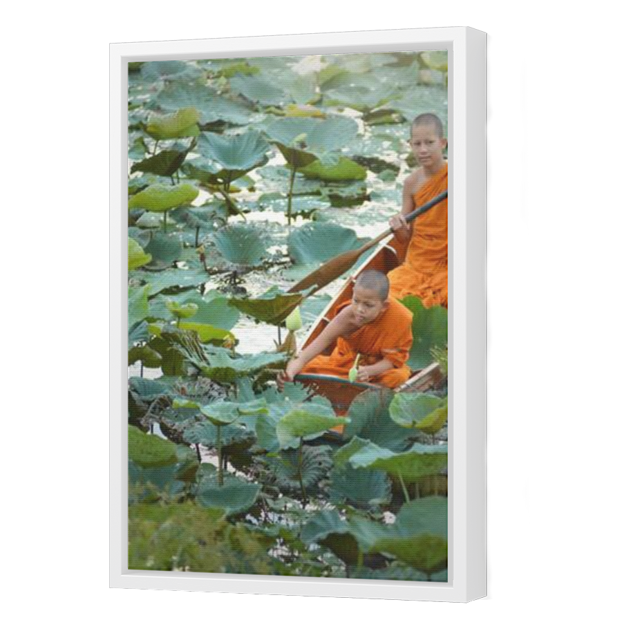 Thumbnail for Canvas - White Floating Frame