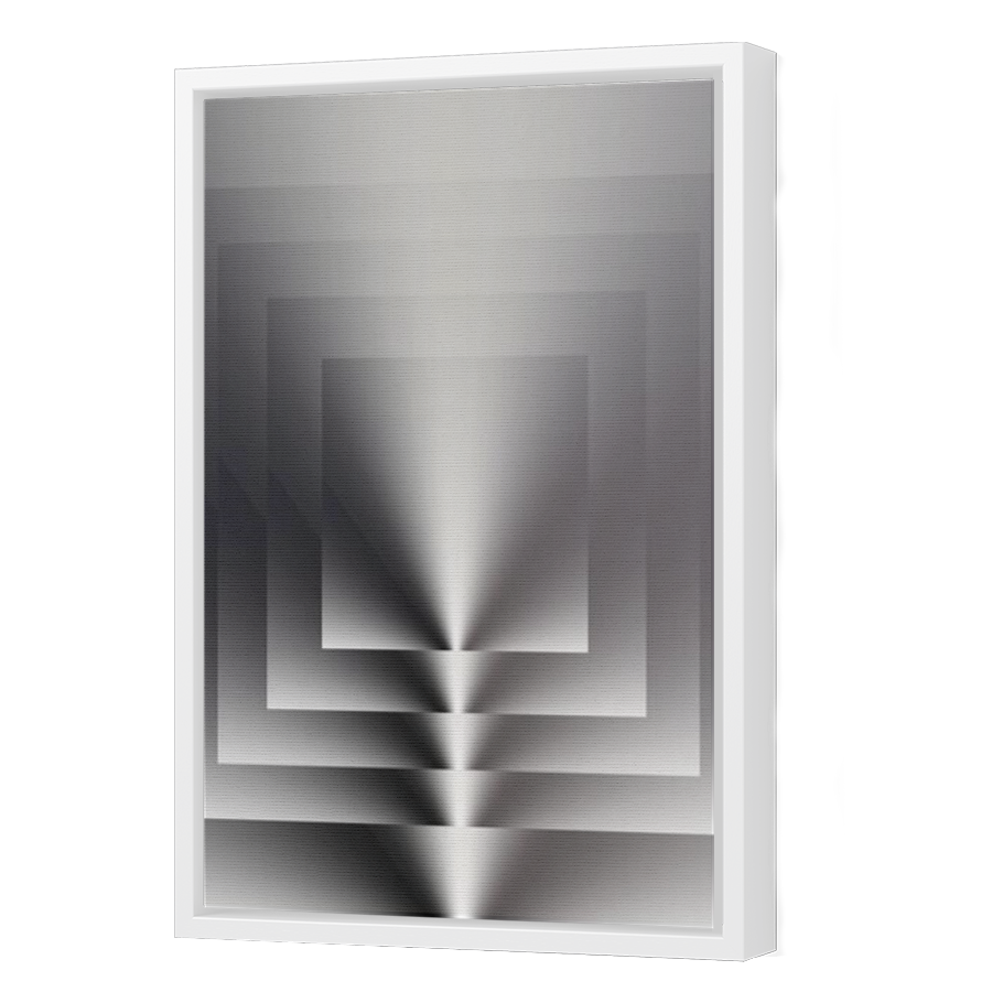 Thumbnail for Canvas - White Floating Frame