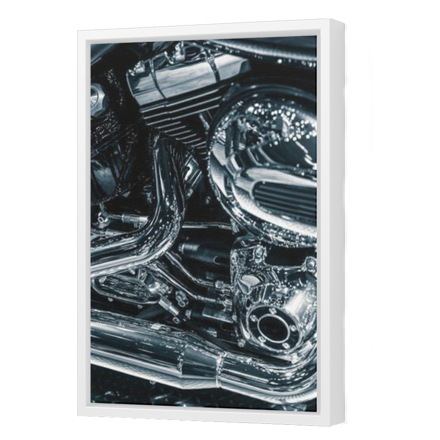 Thumbnail for Canvas - White Floating Frame