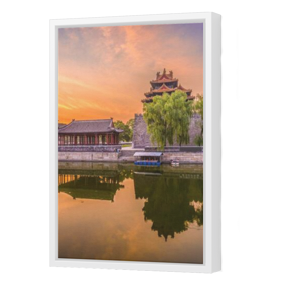 Thumbnail for Canvas - White Floating Frame