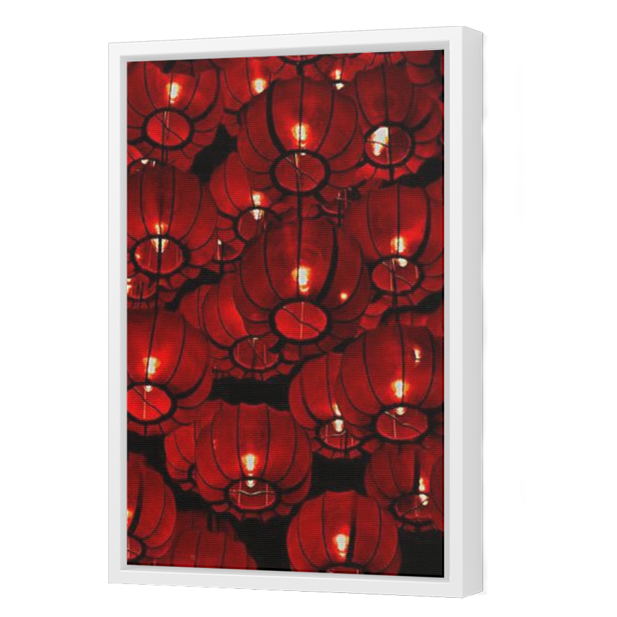 Thumbnail for Canvas - White Floating Frame