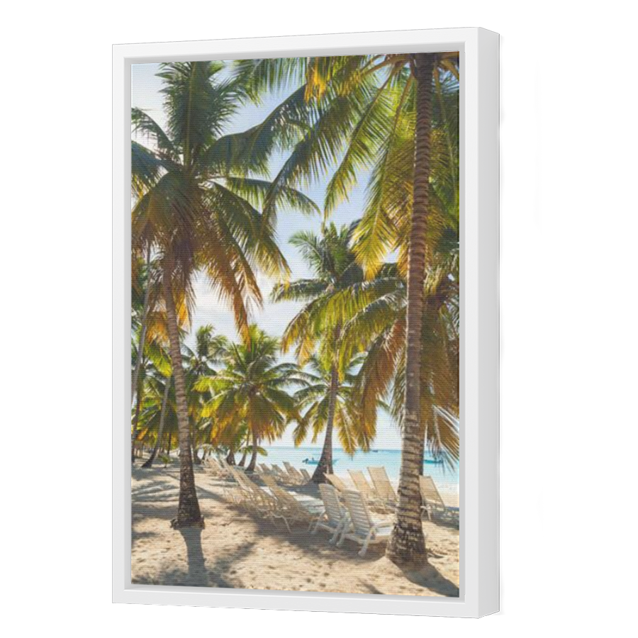 Thumbnail for Canvas - White Floating Frame