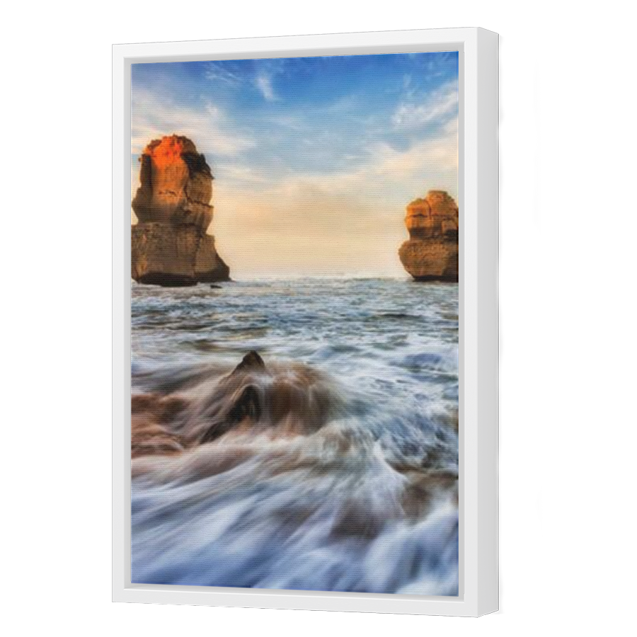 Thumbnail for Canvas - White Floating Frame