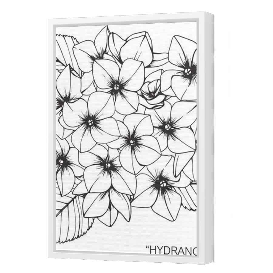 Thumbnail for Canvas - White Floating Frame