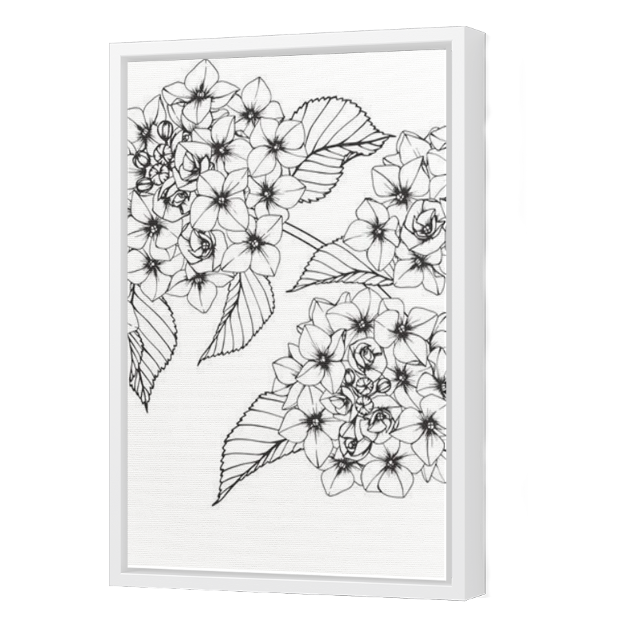 Thumbnail for Canvas - White Floating Frame