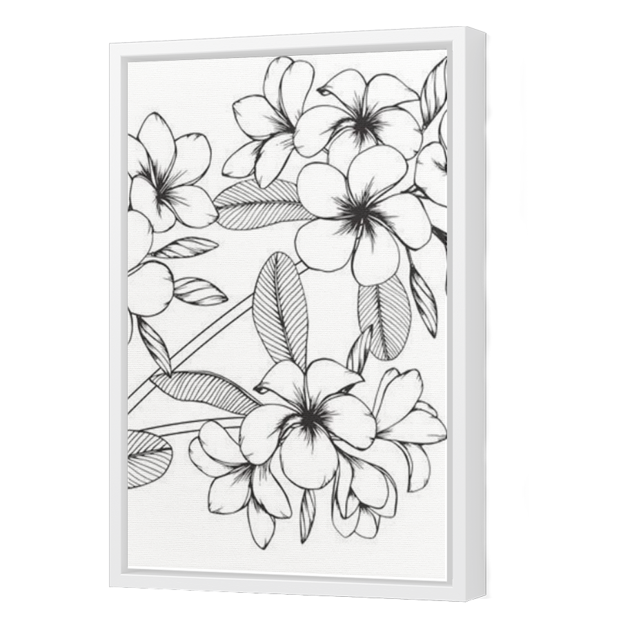 Thumbnail for Canvas - White Floating Frame