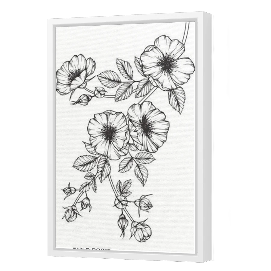 Thumbnail for Canvas - White Floating Frame