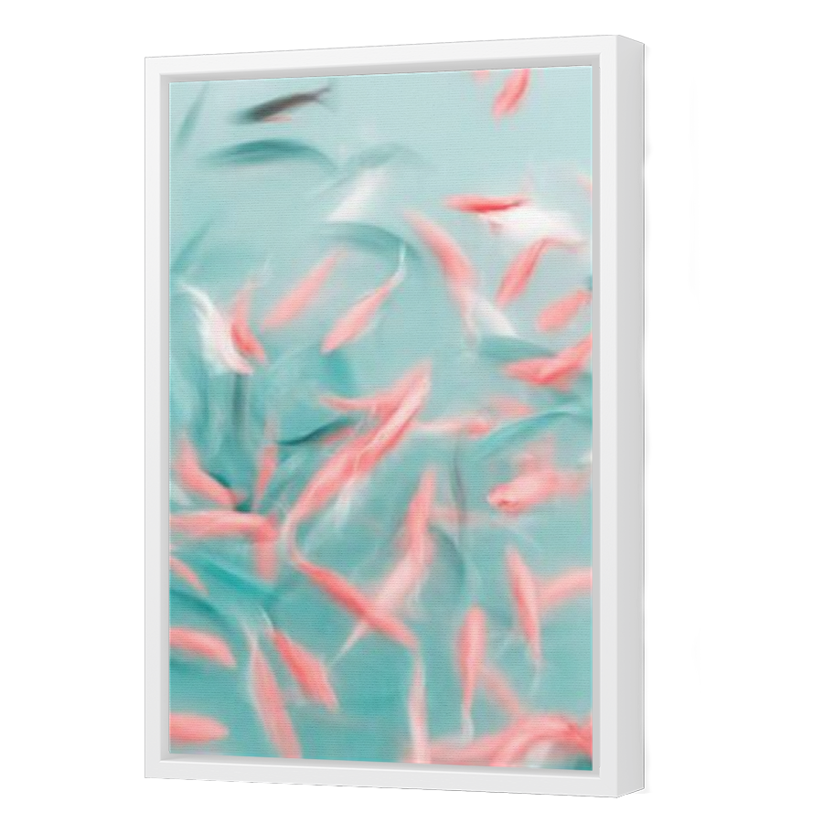 Thumbnail for Canvas - White Floating Frame