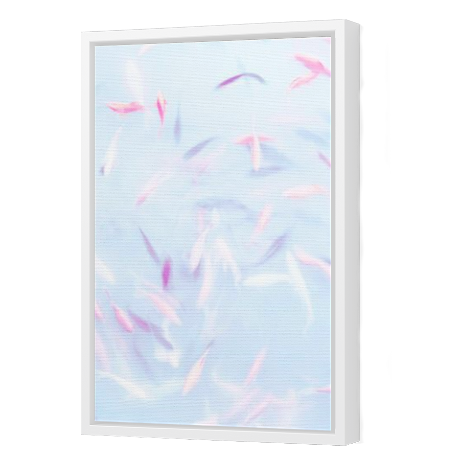 Thumbnail for Canvas - White Floating Frame